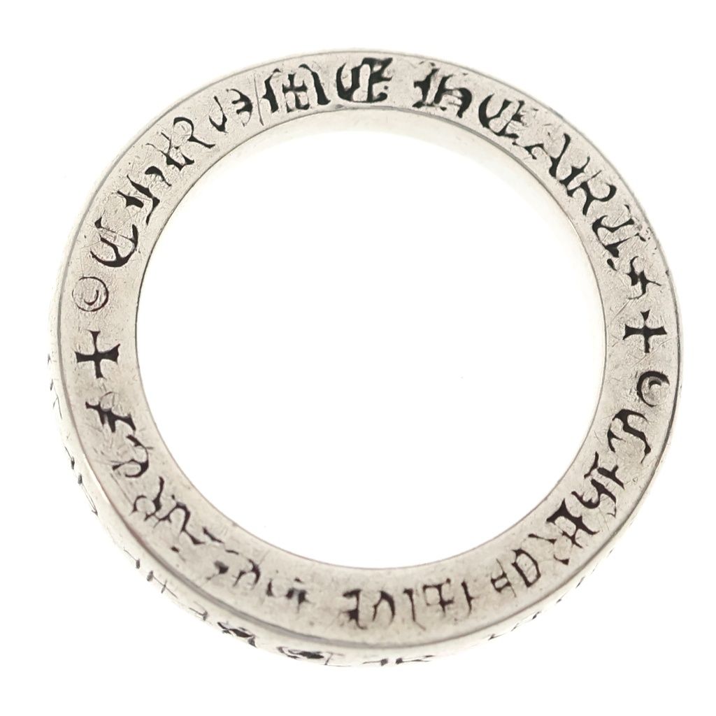 Chrome Hearts 3 mm Spacer Fuckyou Dia 3 Silver Earrings — view 6