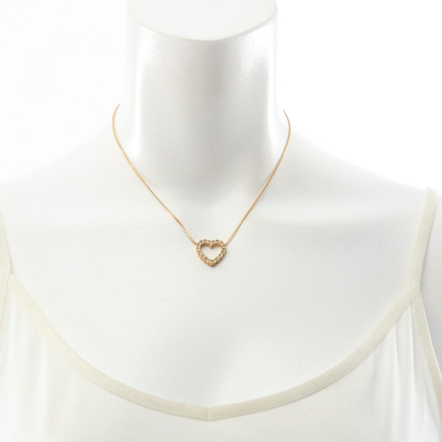 Dior Dio Necklace Open Heart Gold — view 6