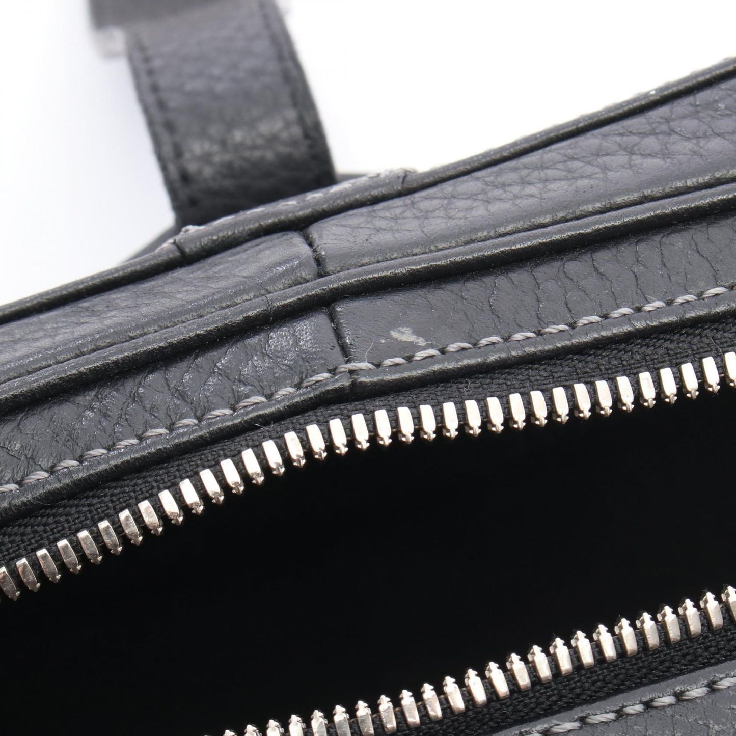 Loewe Handbag Black Leather — view 9