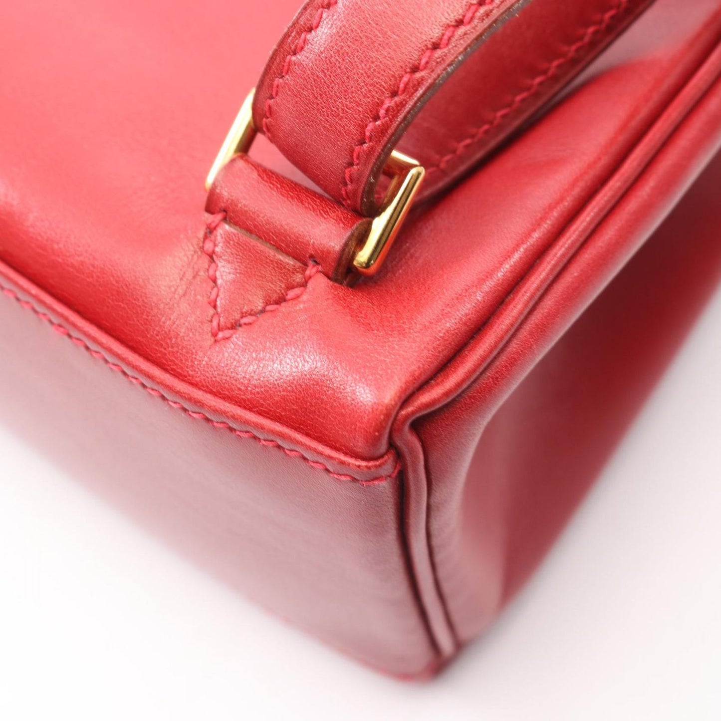 Hermes Sac Kelly Dos PM Rouge Vif Dos — view 9
