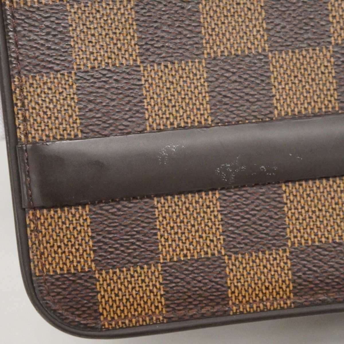 Louis Vuitton Shoulder Bag Damier Tribeca Long Ebene — view 9