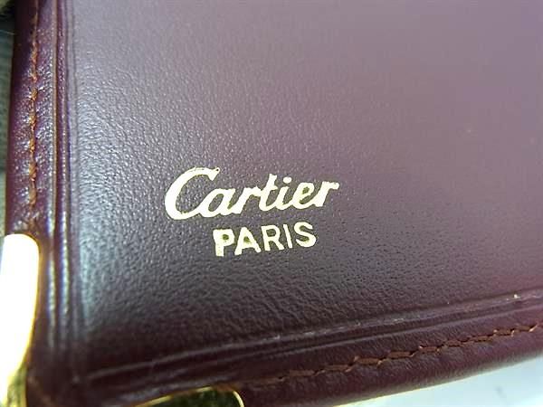 Cartier Leather Wallet Bordeaux — view 5