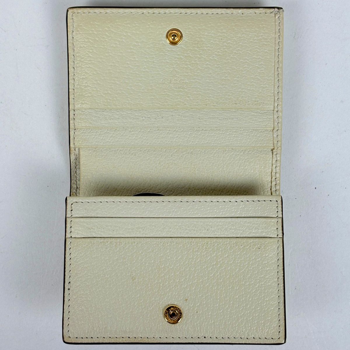 Gucci GG Wallet Sherry Line Beige — view 7