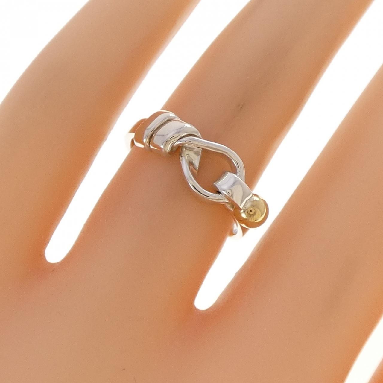 Tiffany & Co Vintage FlaT Wire Love Knot Ring — view 5
