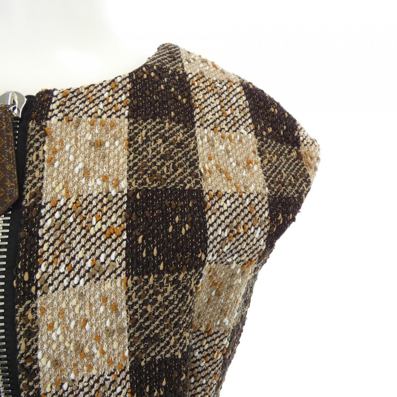 Louis Vuitton Dress Brown — view 6
