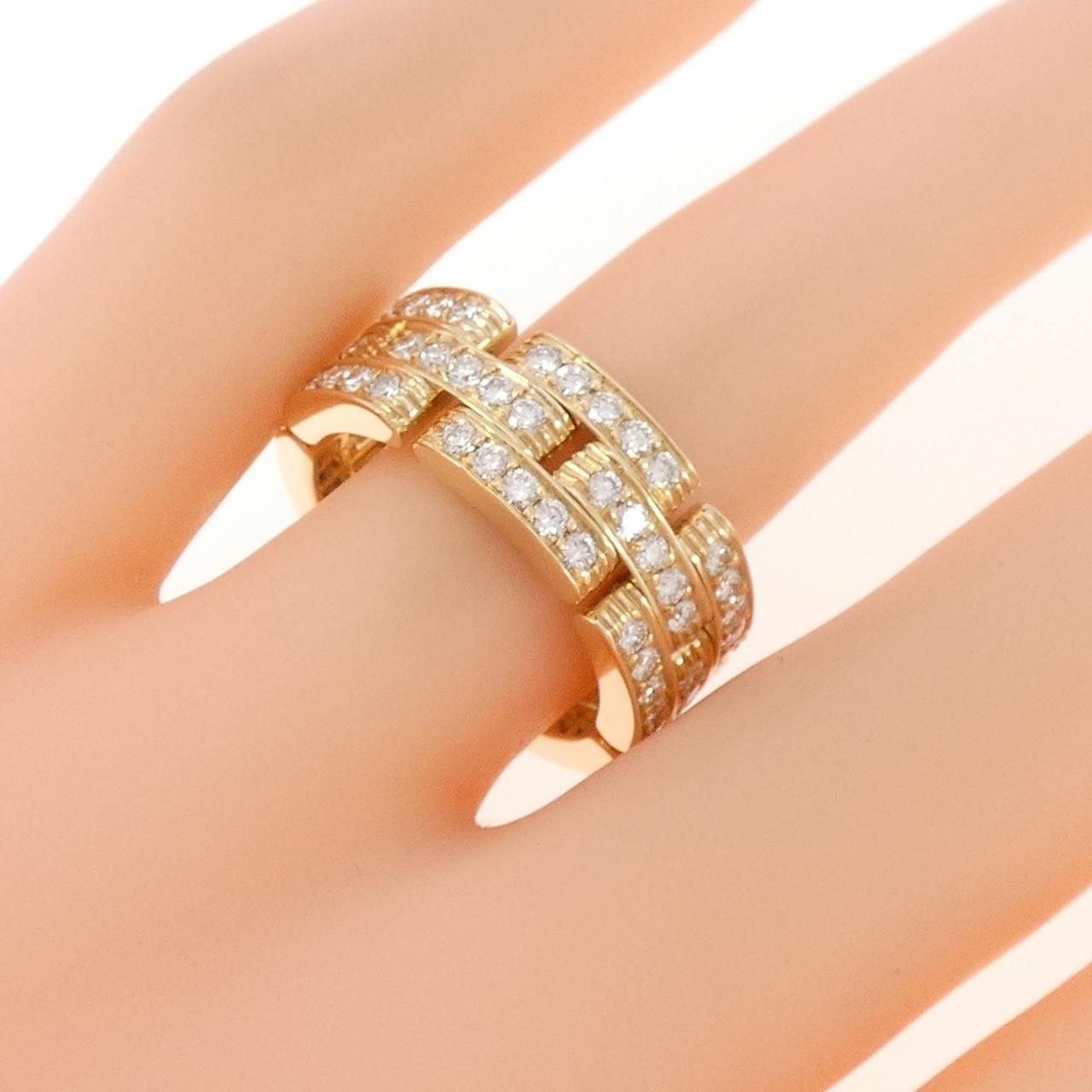 Cartier Maillon Panthere Full Diamond Ring — view 5