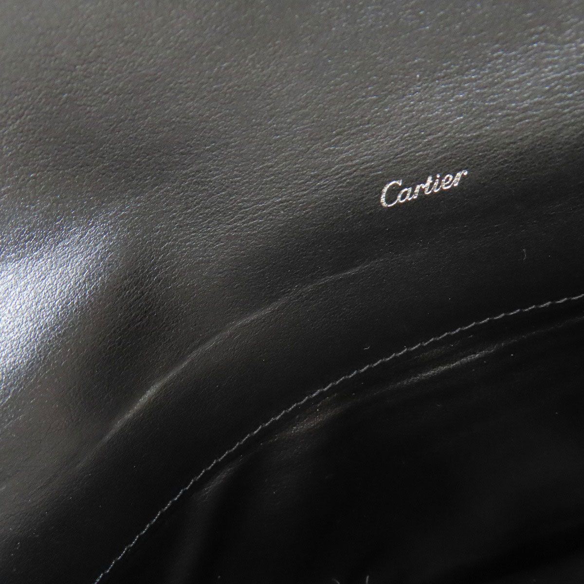 Cartier Wallet Leather Wallets Black — view 9