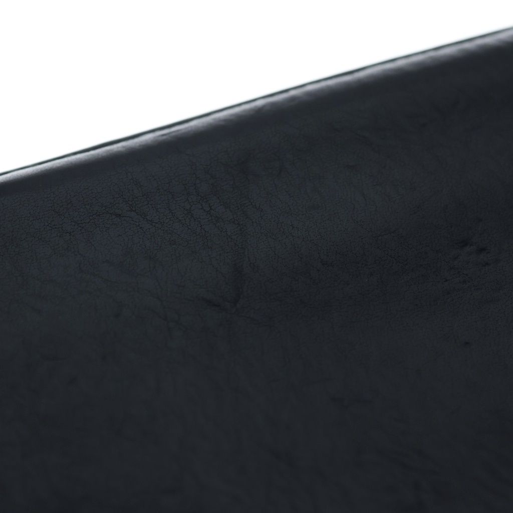 Chrome Hearts Rec Zip Plane Plain Round Zip Leather Wallet Black — view 6