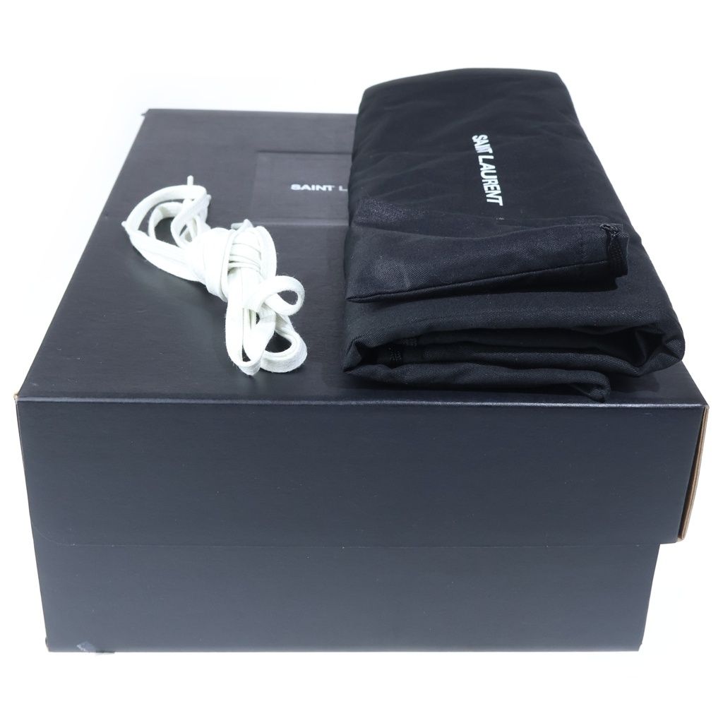 Saint Laurent Paris Lip Pearl Low Cut Sneakers White — view 6