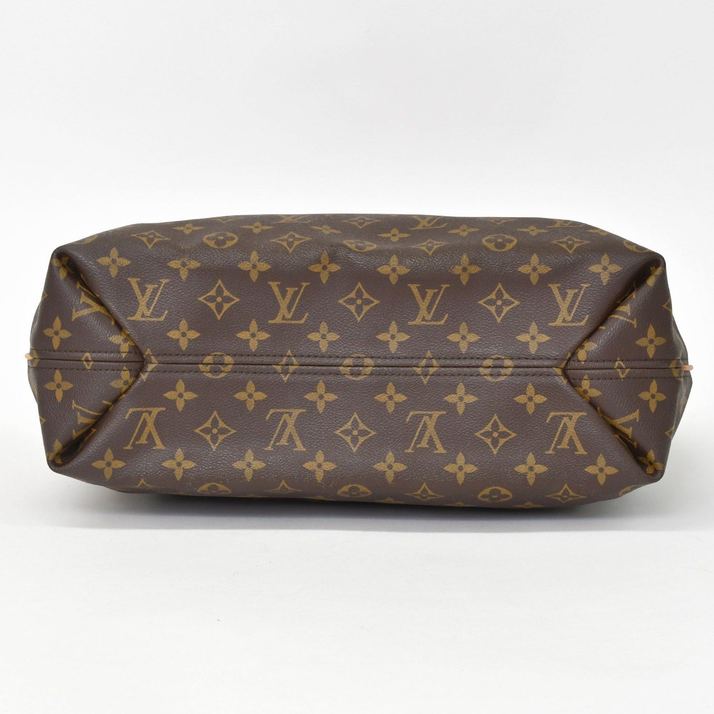 Louis Vuitton Monogram Sully MM Bag Gold — view 8