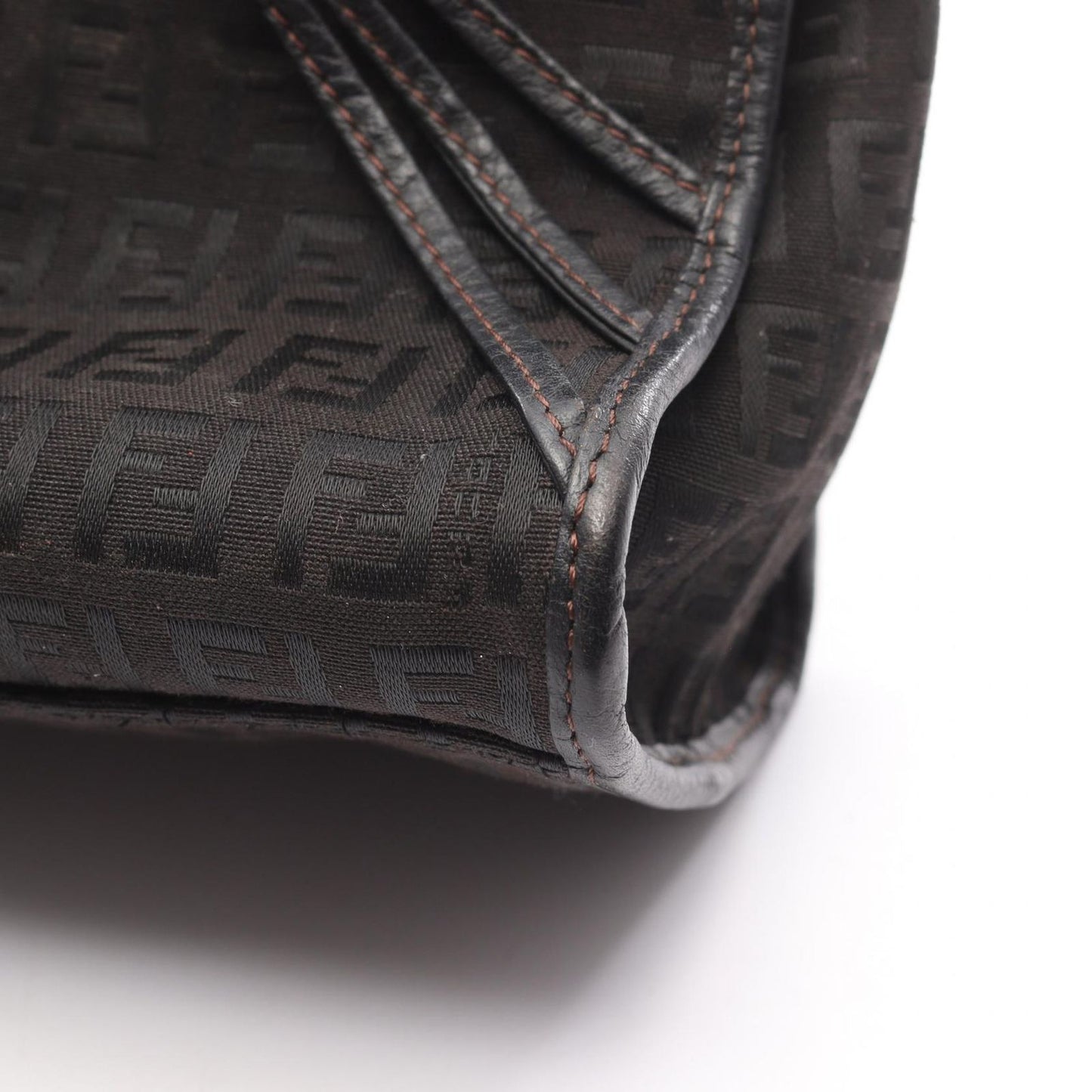Fendi Handbag of Da Ninebrown Canvas Leather of — view 9