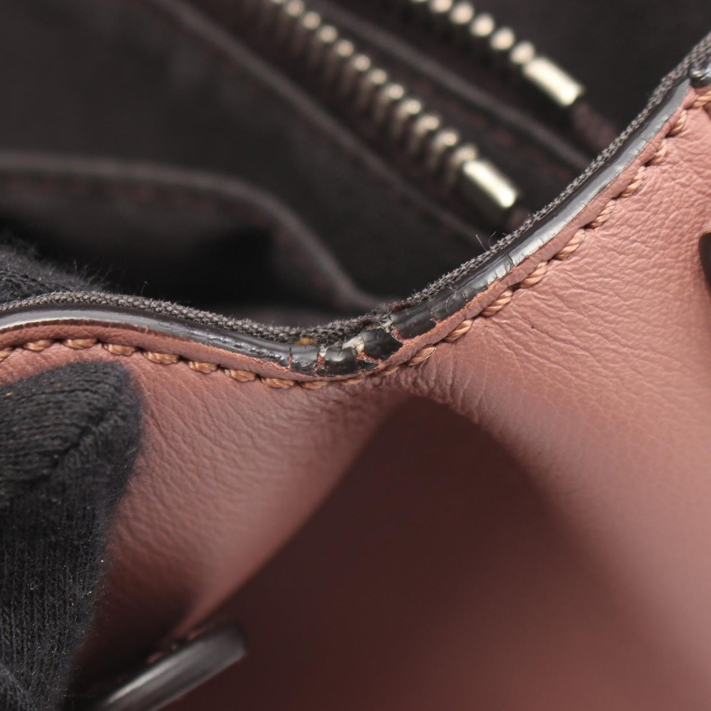 Fendi Handbag by the Way Medium Midi Da Ninepink Leather — view 9