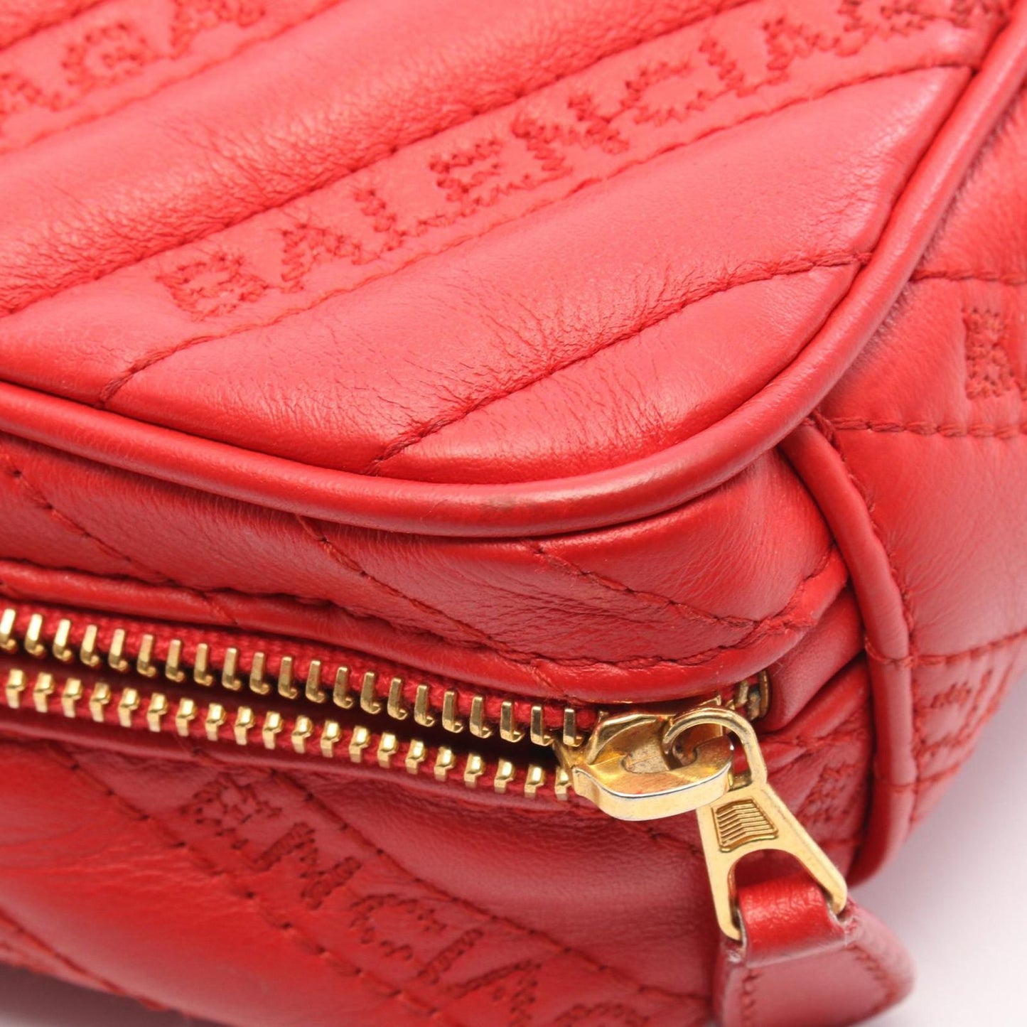 Balenciaga Shoulder Bag XS Red Leather — view 9