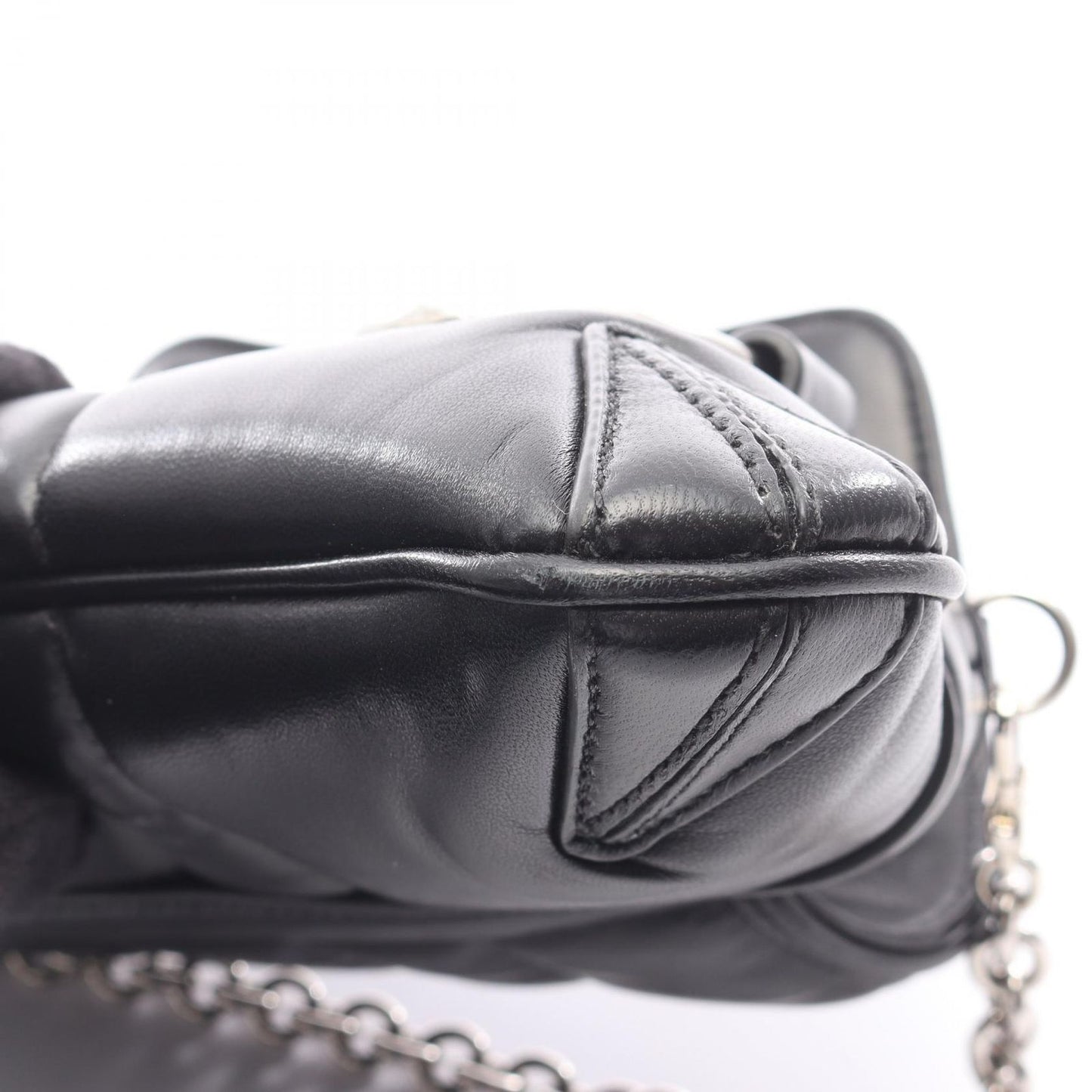 Gucci Handbag Horsebit 2-Way Black Leather Che Shoulder — view 5