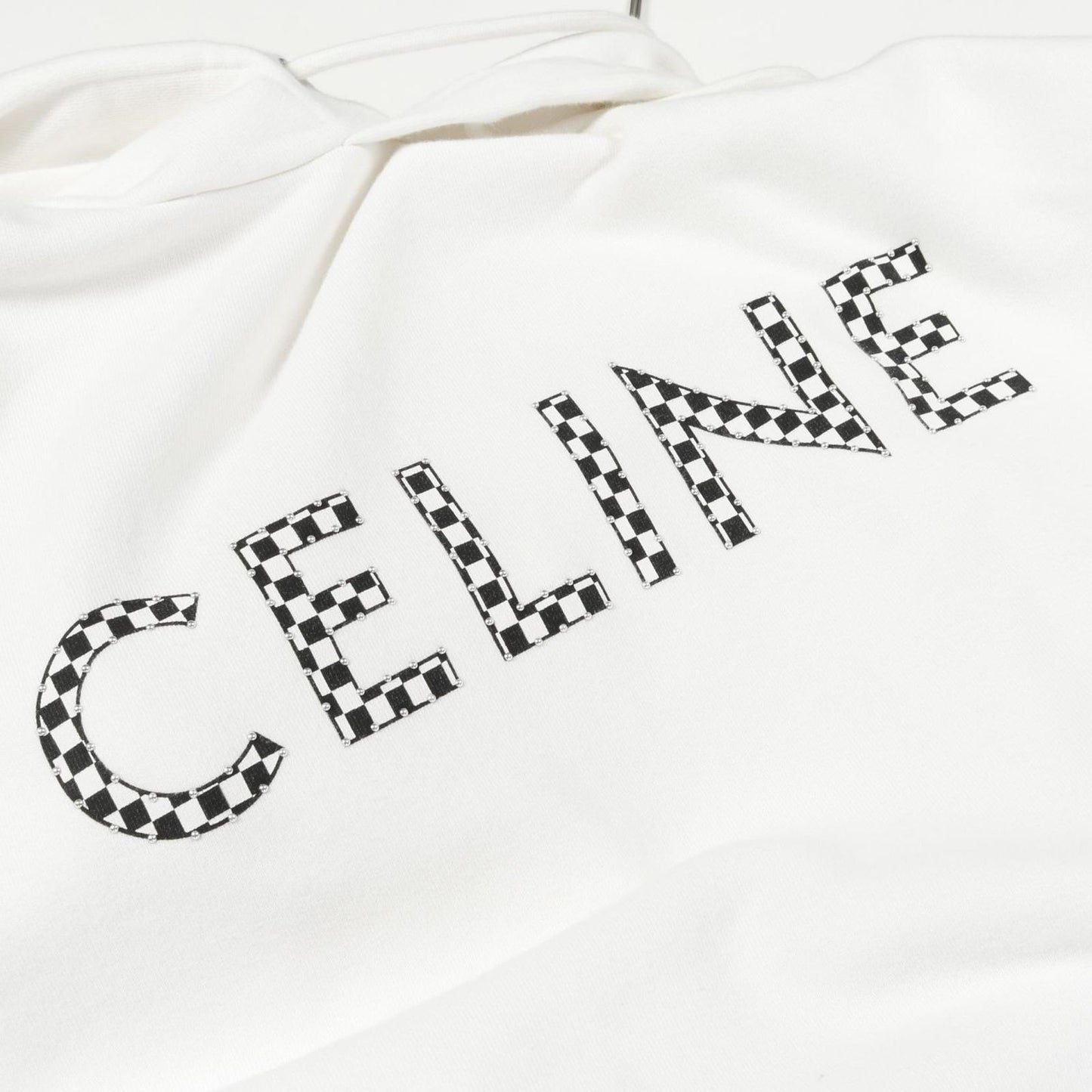 Celine Seri Hoodie Le-z Sweatshirt Cotton — view 9