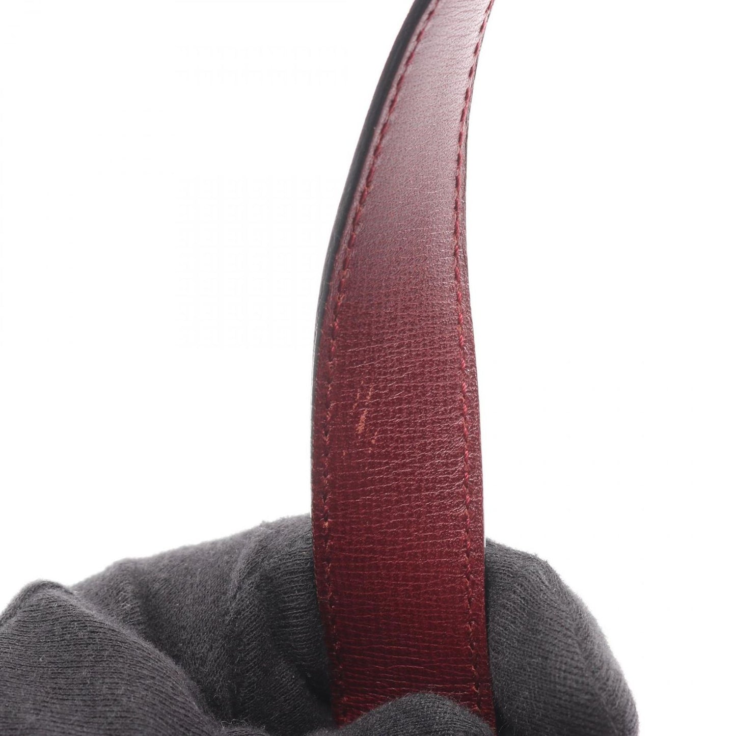 Cartier Handbag Bordeaux Leather — view 9