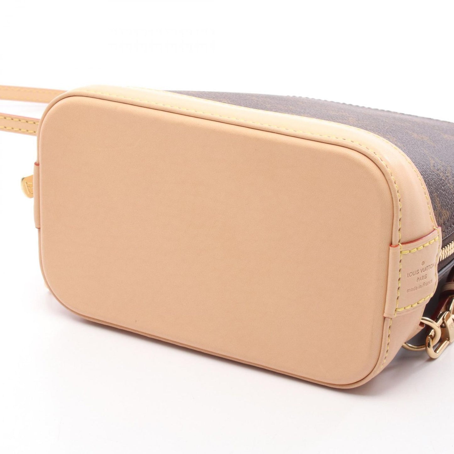 Louis Vuitton Sac Alma Canvas Leather Handbag — view 6