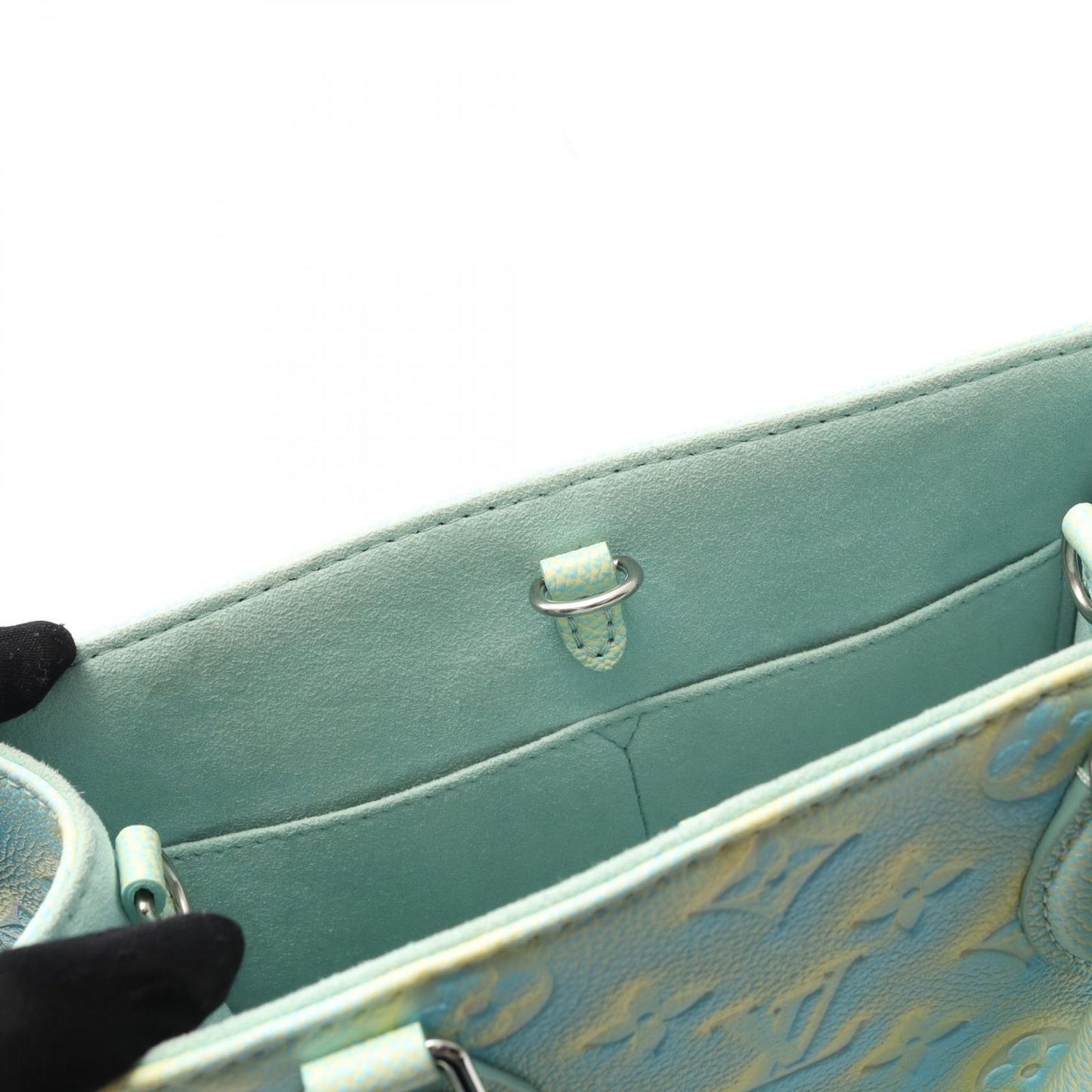 Louis Vuitton Handbag On The Go PM Monogram Empreinte Star Vert — view 7