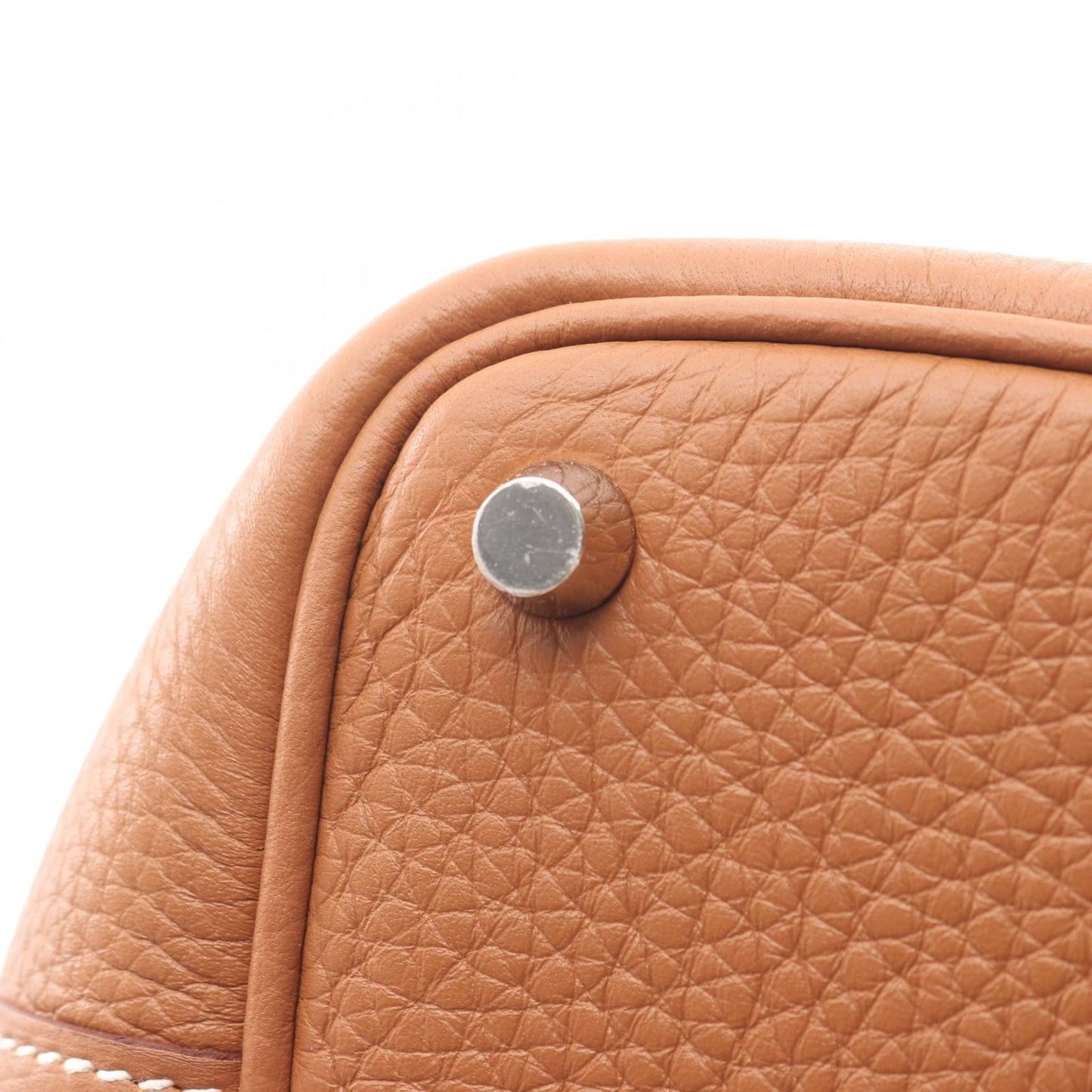 Hermes Handbag Picotin Lock PM Gold Leather — view 9