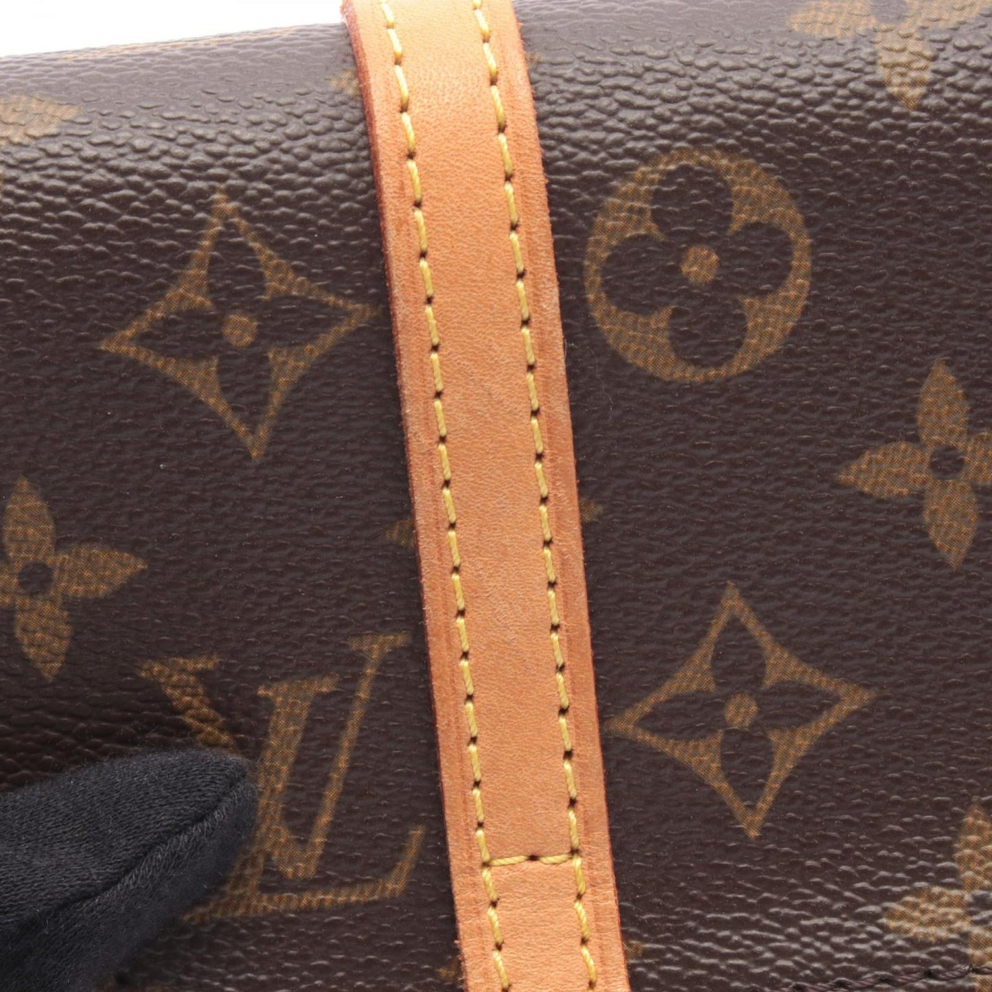 Louis Vuitton Waist Bag Pochette Marelle Co Ting Canvas Leather — view 7
