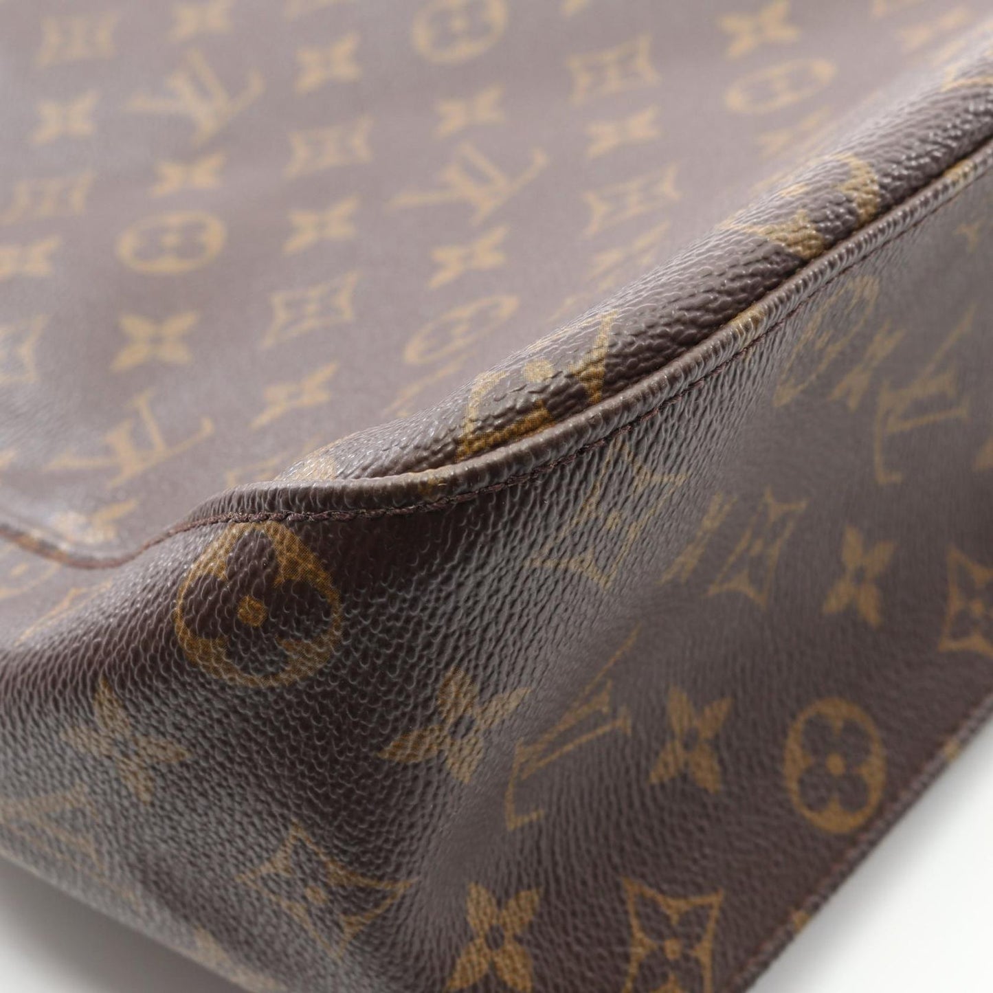 Louis Vuitton Shoulder Bag Looping GM Canvas Leather — view 9