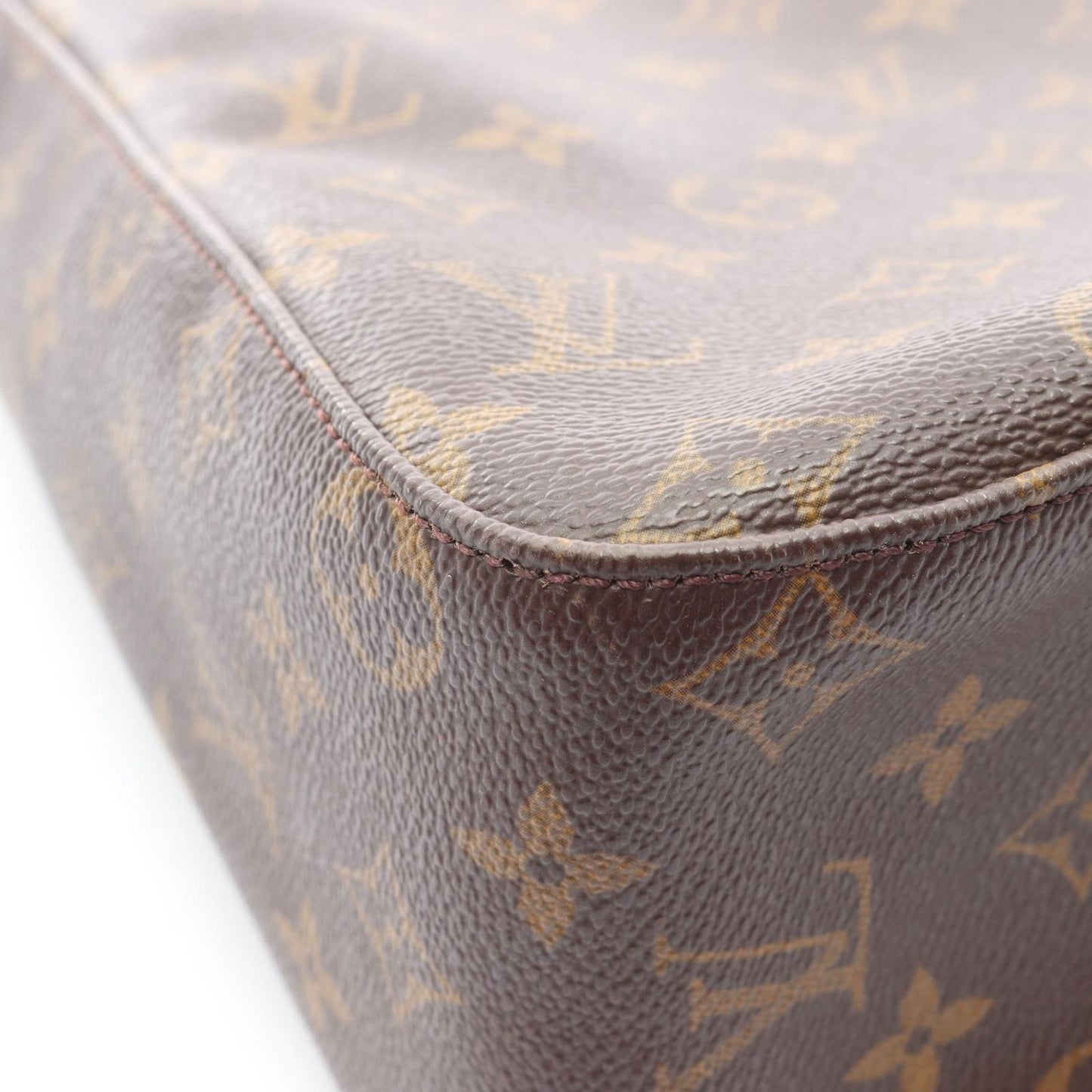 Louis Vuitton Shoulder Bag Looping GM Canvas Leather — view 9