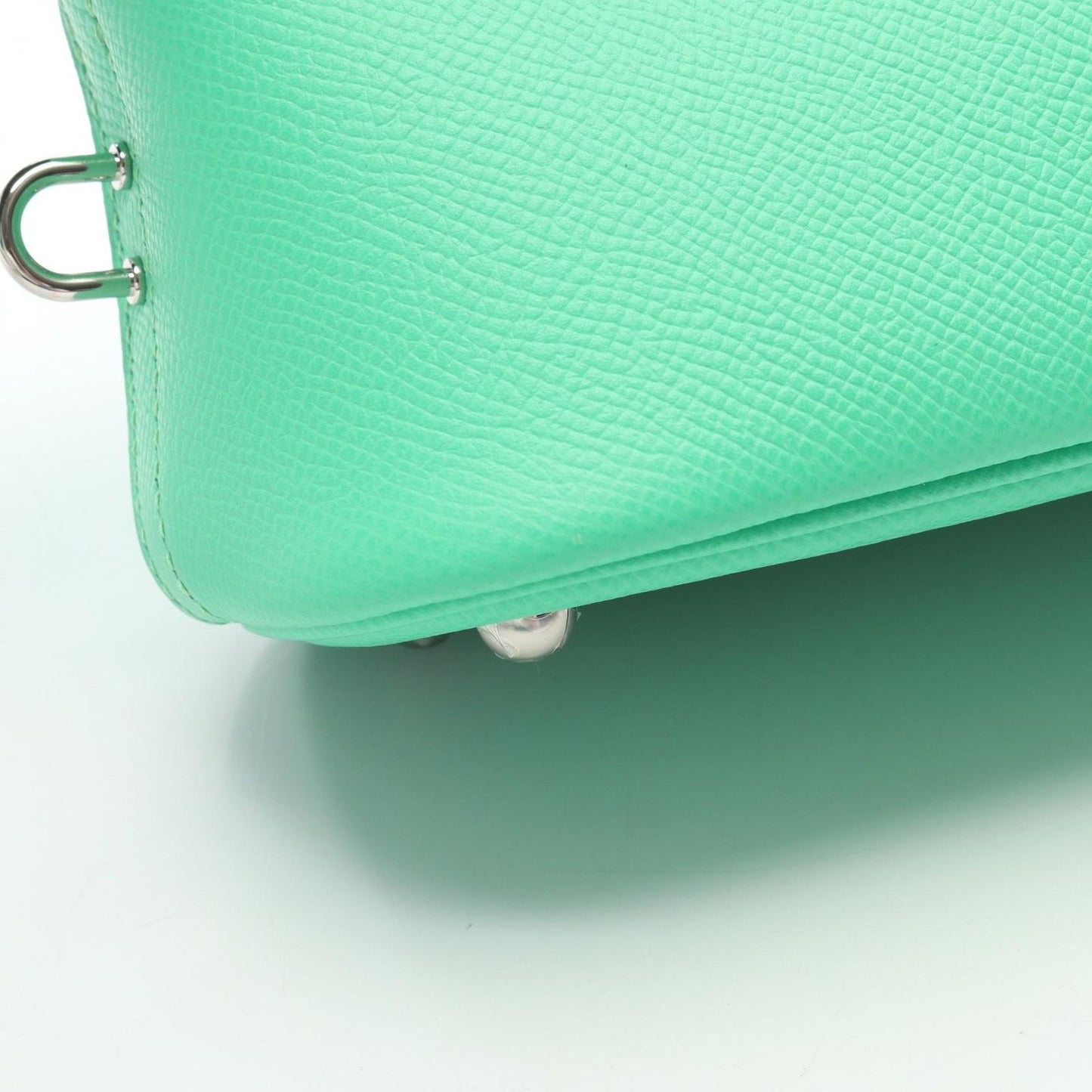 Hermes Handbag Bolide 25 Vert Comic Leather — view 6