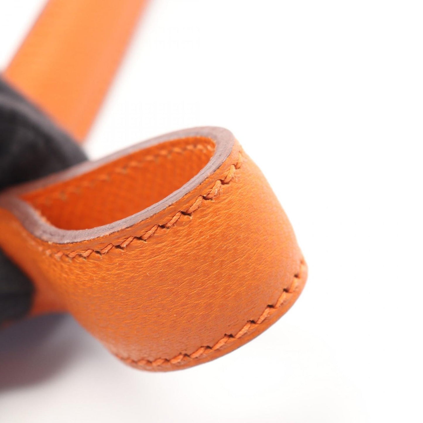 Hermes Shoulder Bag Trim 31 Orange Leather — view 7