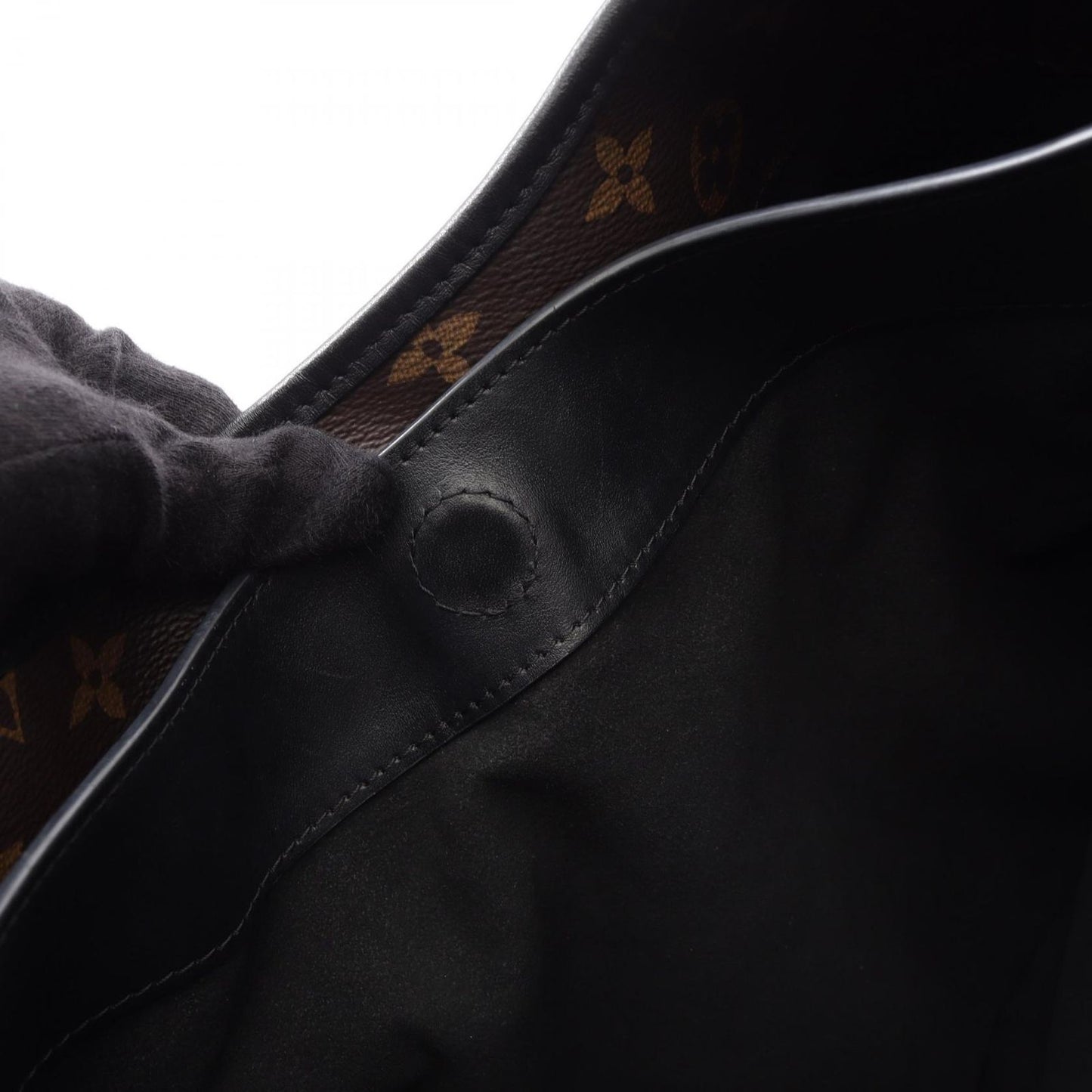 Louis Vuitton Shoulder Bag the Drop GM Canvas Leather — view 9