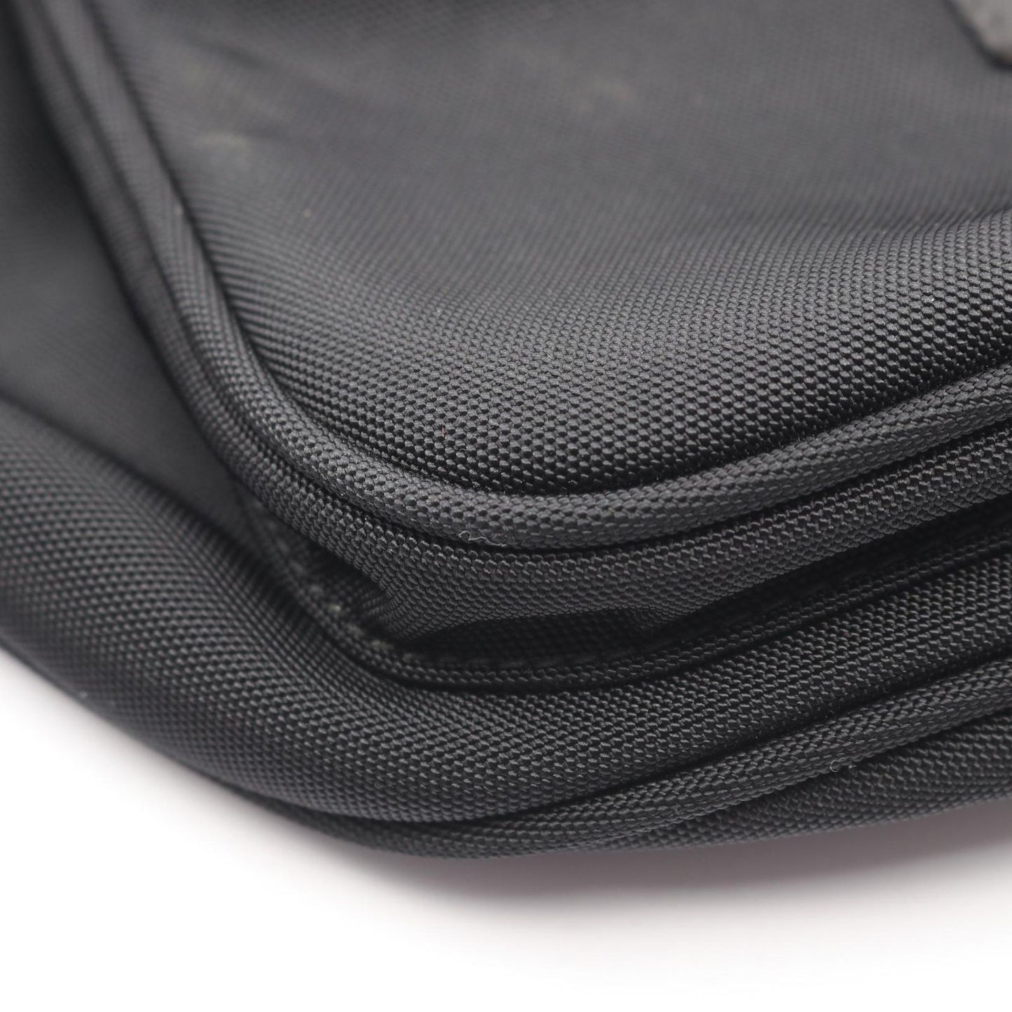 Balenciaga Waist Bag Explorer Black Canvas — view 8