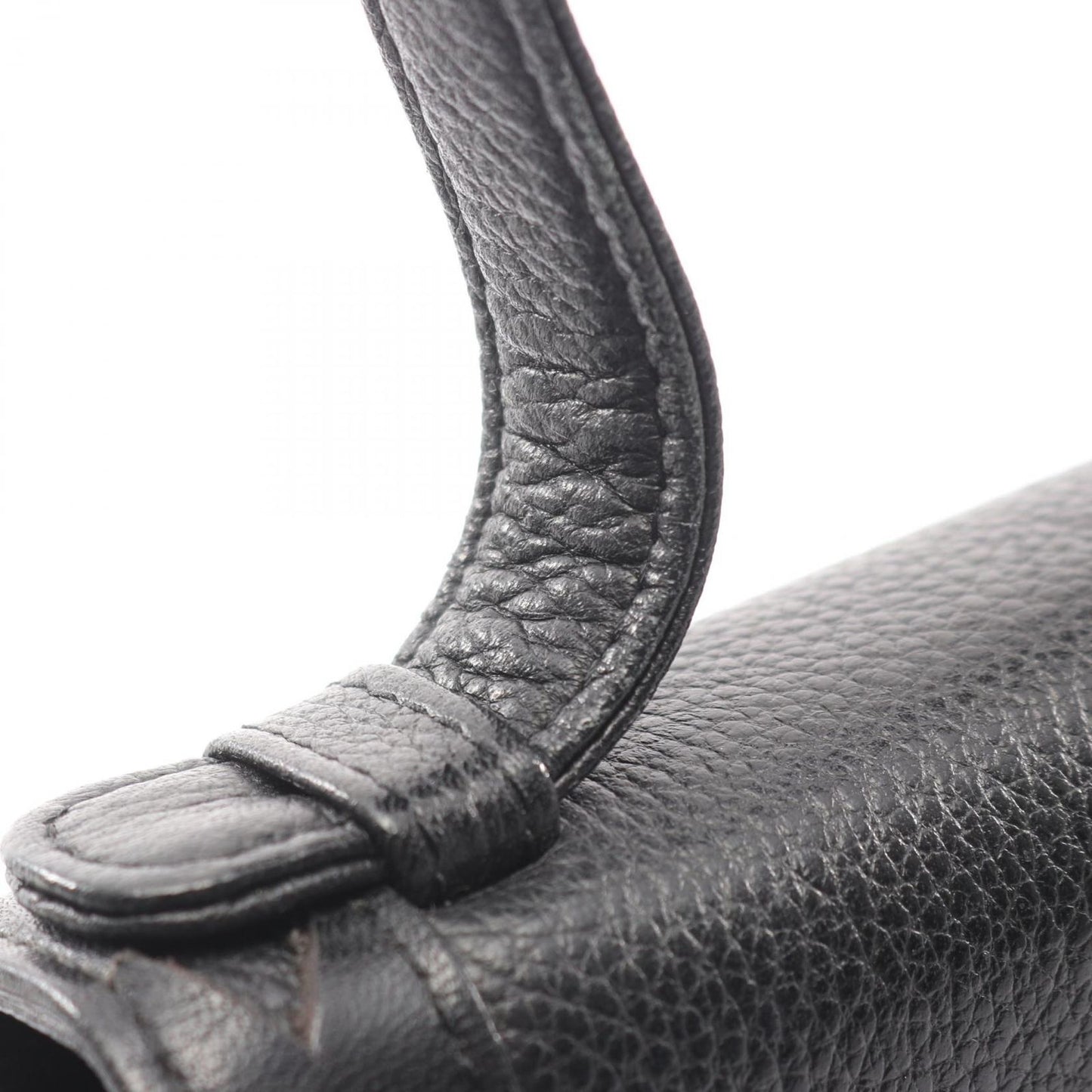 Saint Laurent Yves Handbag 2-Way Black Leather — view 7