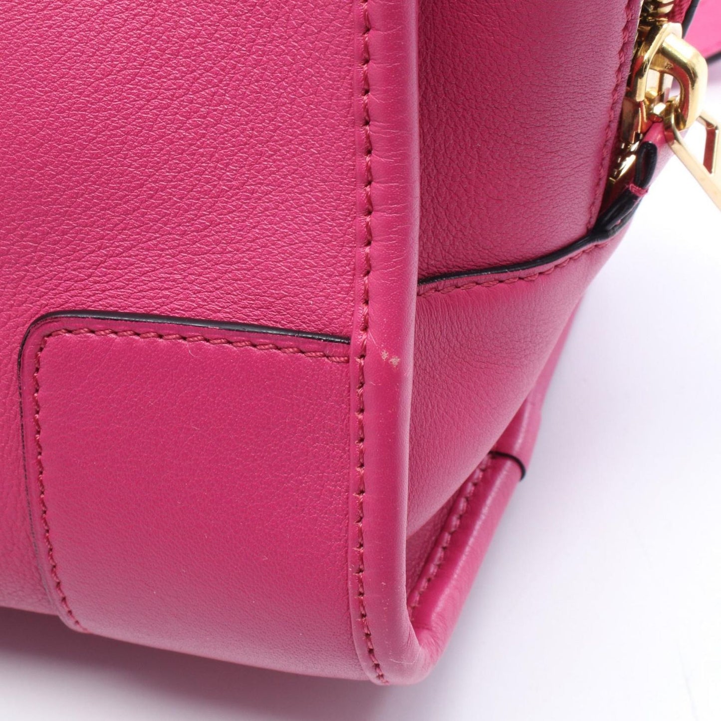 Loewe Handbag Amazona 28 2-Way Pink Leather — view 8