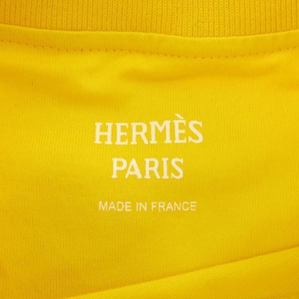 Hermes T-Shirt Yellow — view 9