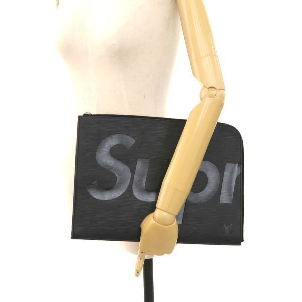 Louis Vuitton Epi Pochette Jour GM Supreme Epi Clutch — view 9