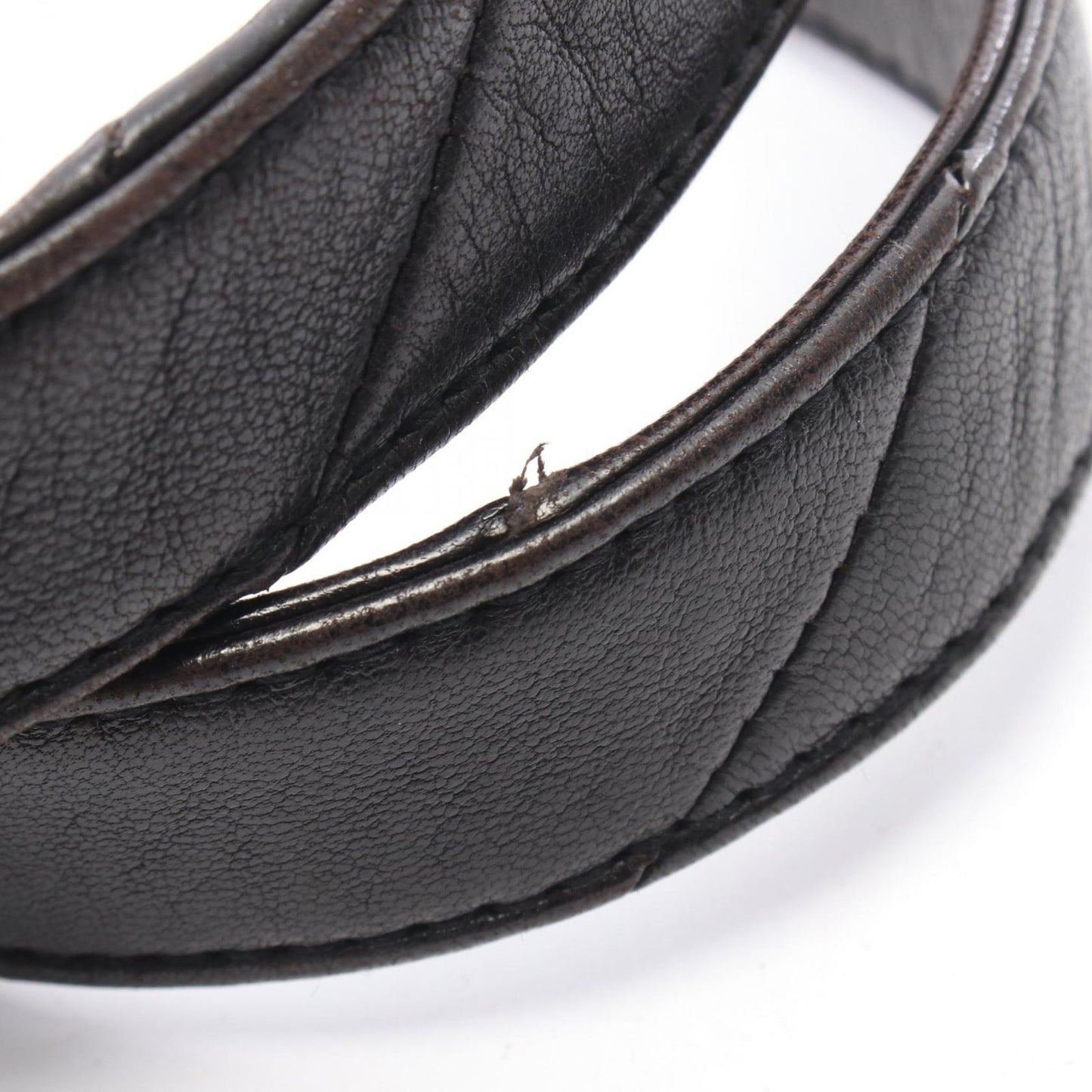 Chanel Shoulder Bag Quilted Black Lambskin — view 9