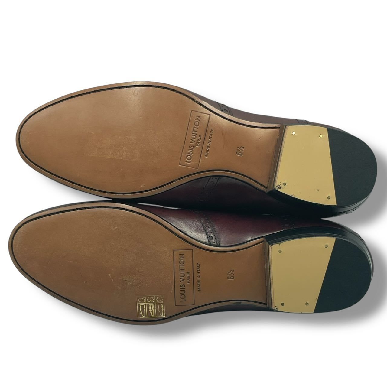 Louis Vuitton Leather Shoes Red — view 8