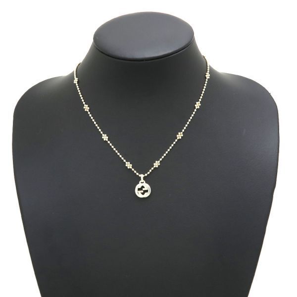 Gucci Interlocking Necklace Silver — view 8