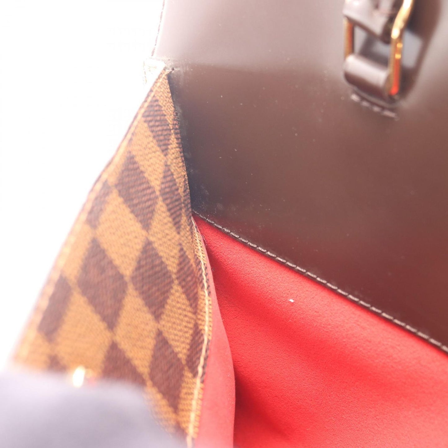 Louis Vuitton Handbag Rivoli MM Canvas Leather — view 9