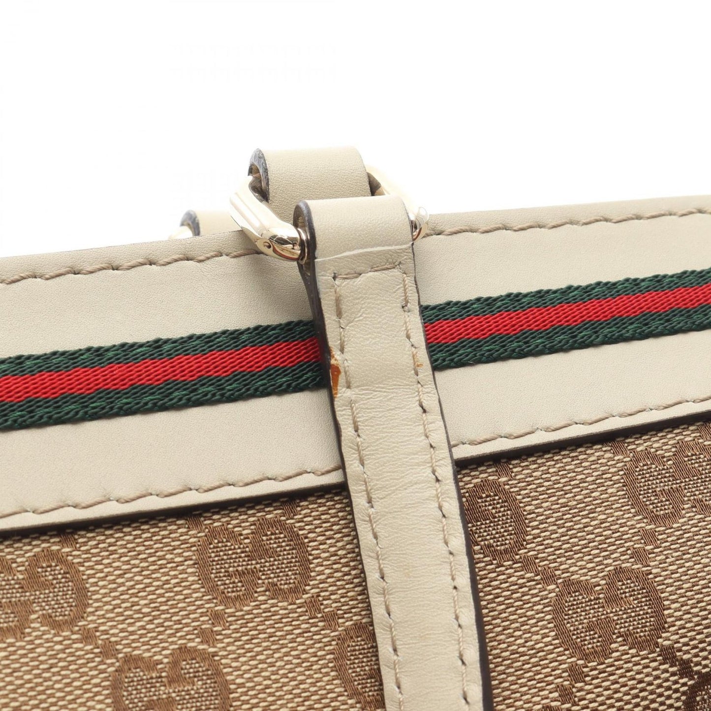 Gucci Tote Mayfair GG Canvas Sherry Line Beige — view 9