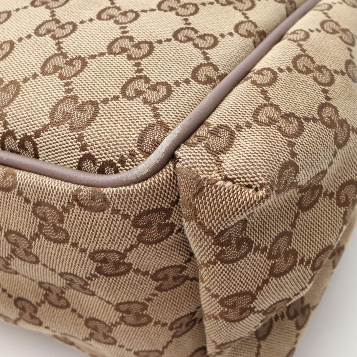 Gucci Shoulder Bag Mother's GG Canvas Beige — view 9