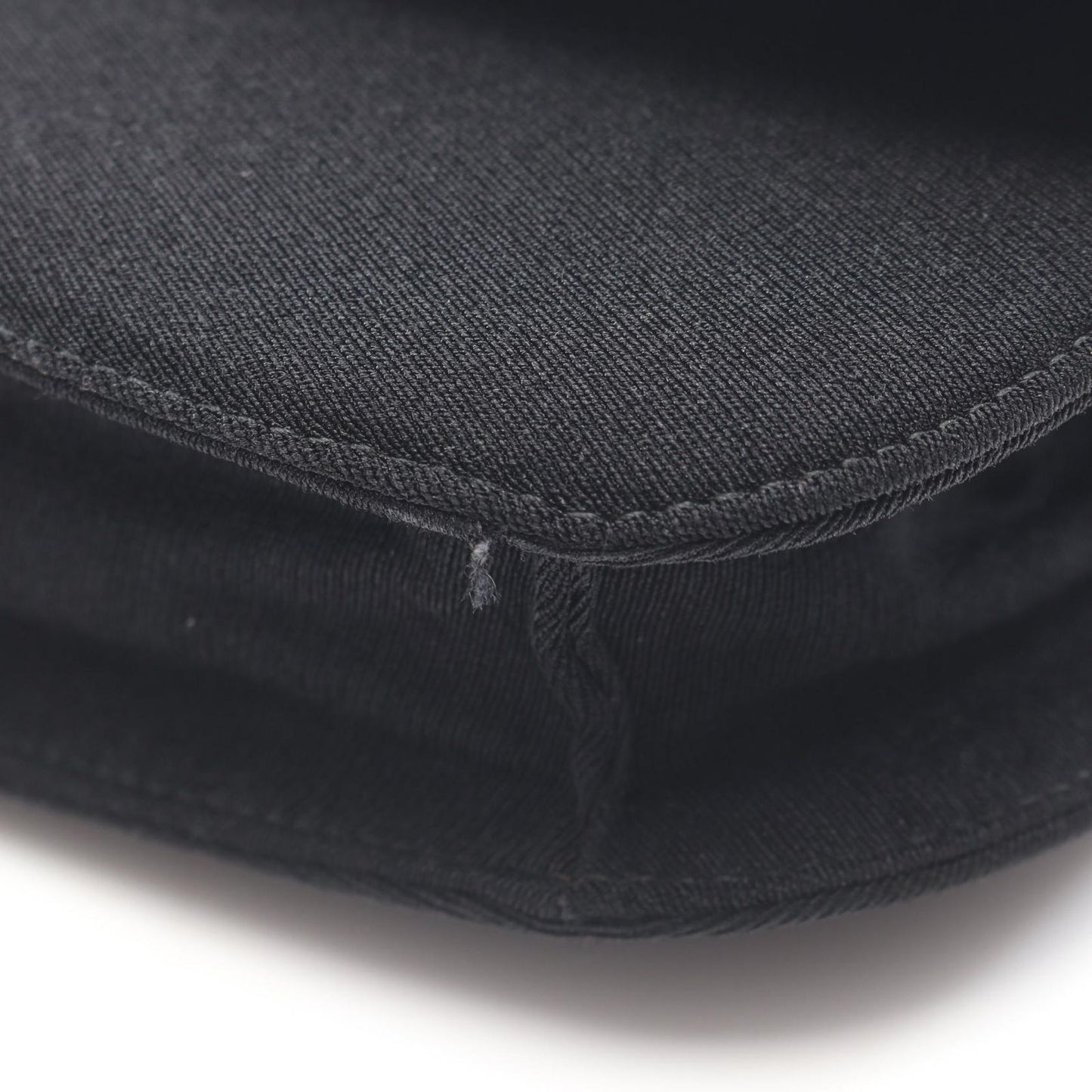 Prada Shoulder Bag Tessuto Swing Plastic Black Nylon Chain — view 9