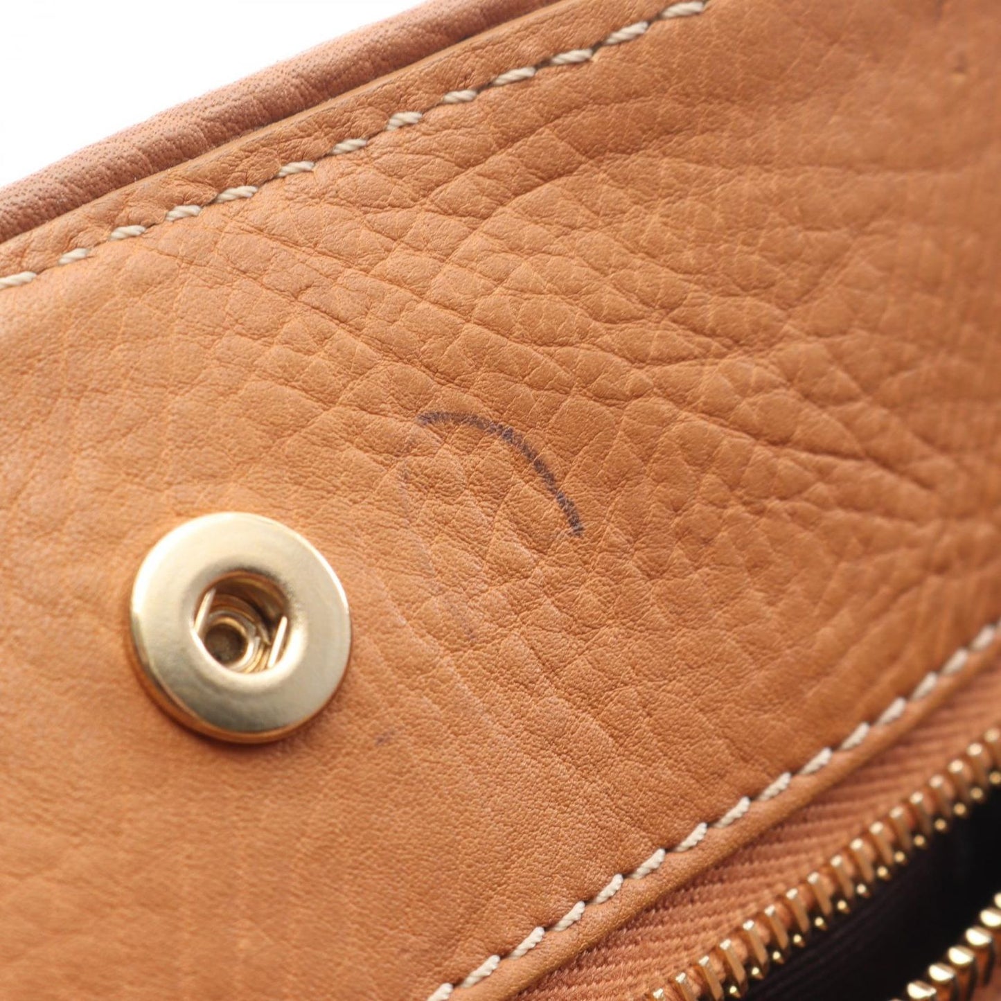 Celine Tote Brown Leather — view 9