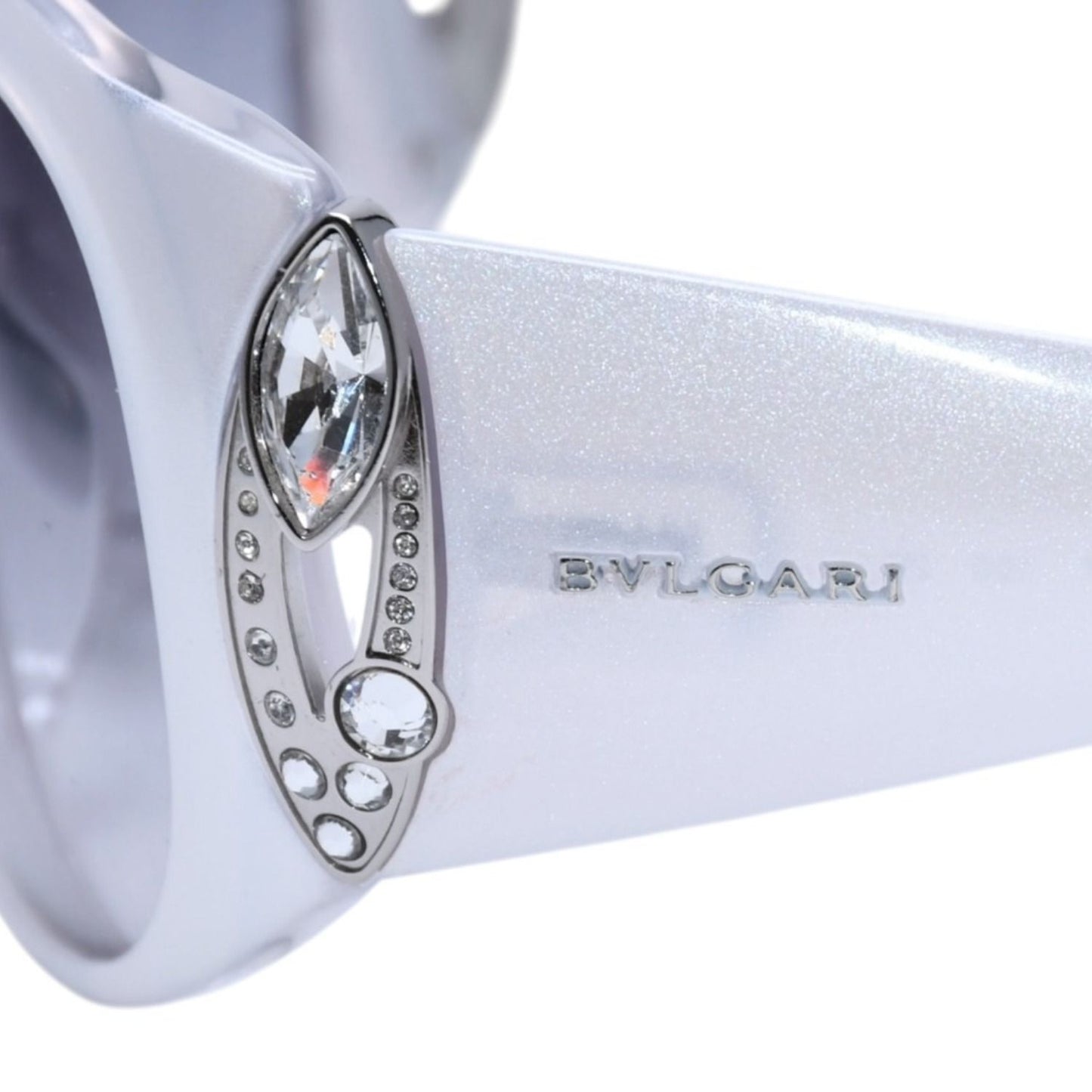 Bvlgari Sunglasses Crystal 63 17 Eyewear Gray — view 8