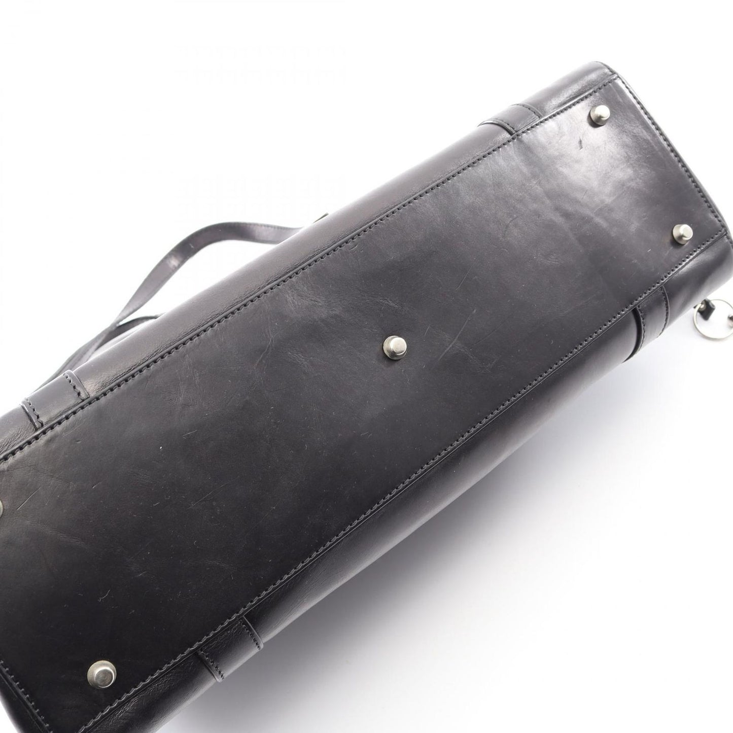 Dior Tote Black Leather Shoulder Bag — view 9