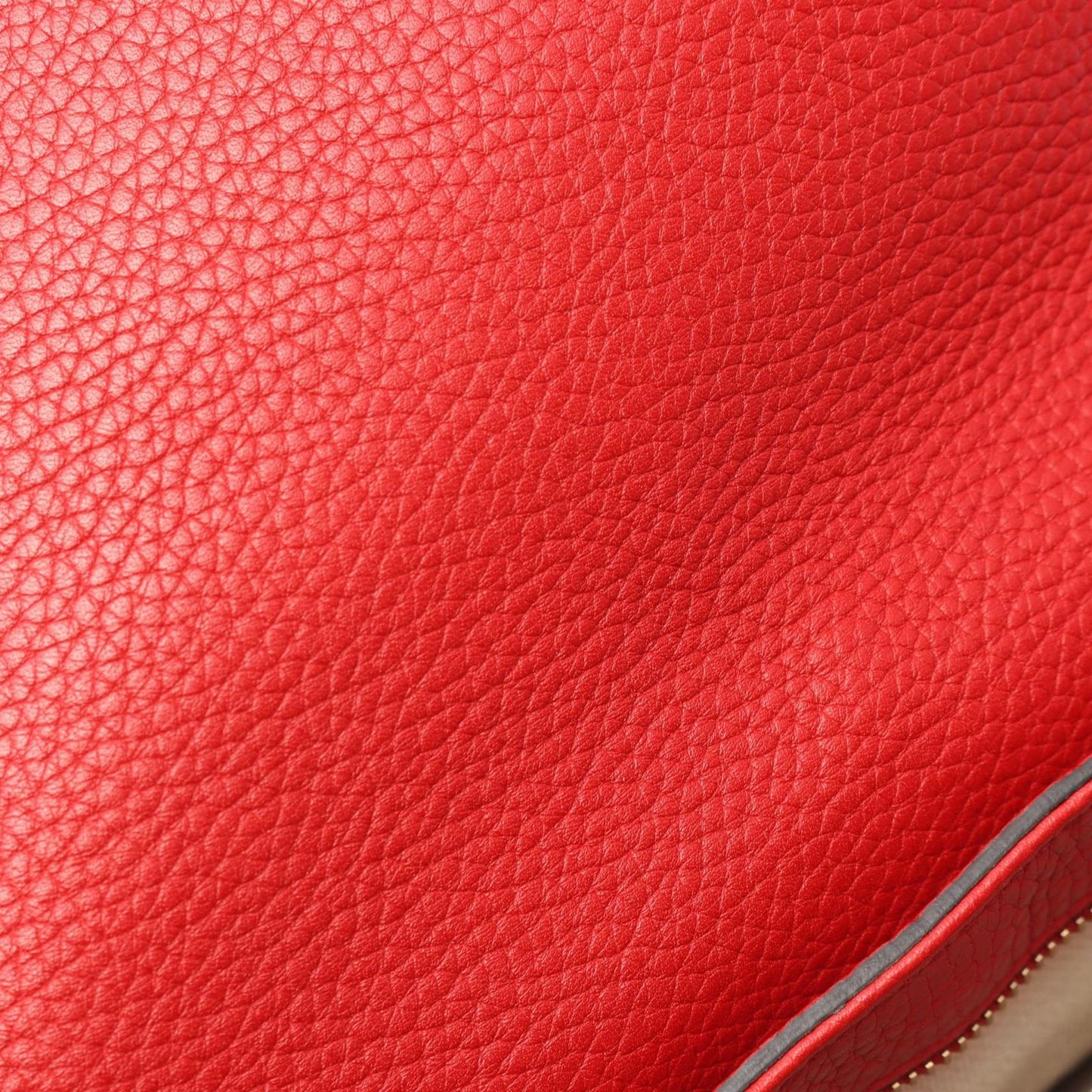 Gucci Shoulder Bag Soho Interlocking Red Leather Chain — view 7
