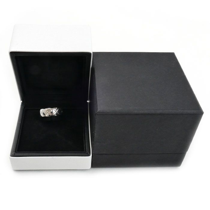 Chanel 18k White Gold Coco Crush Ring — view 7