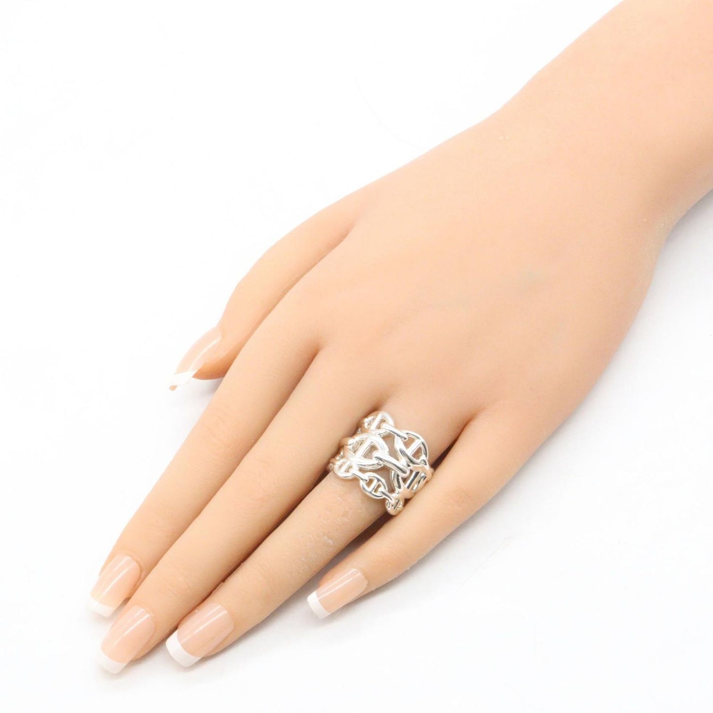 Hermes Ring Chaine D'ancre 925 Sterling Silver — view 8