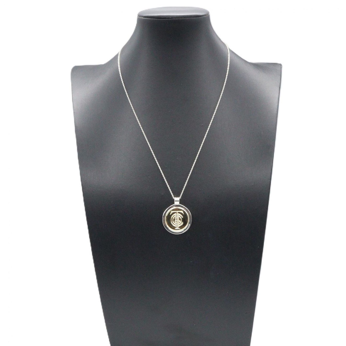 Tiffany & Co Necklace T&c Coin 42 cm 925 Sterling Silver 18k — view 5