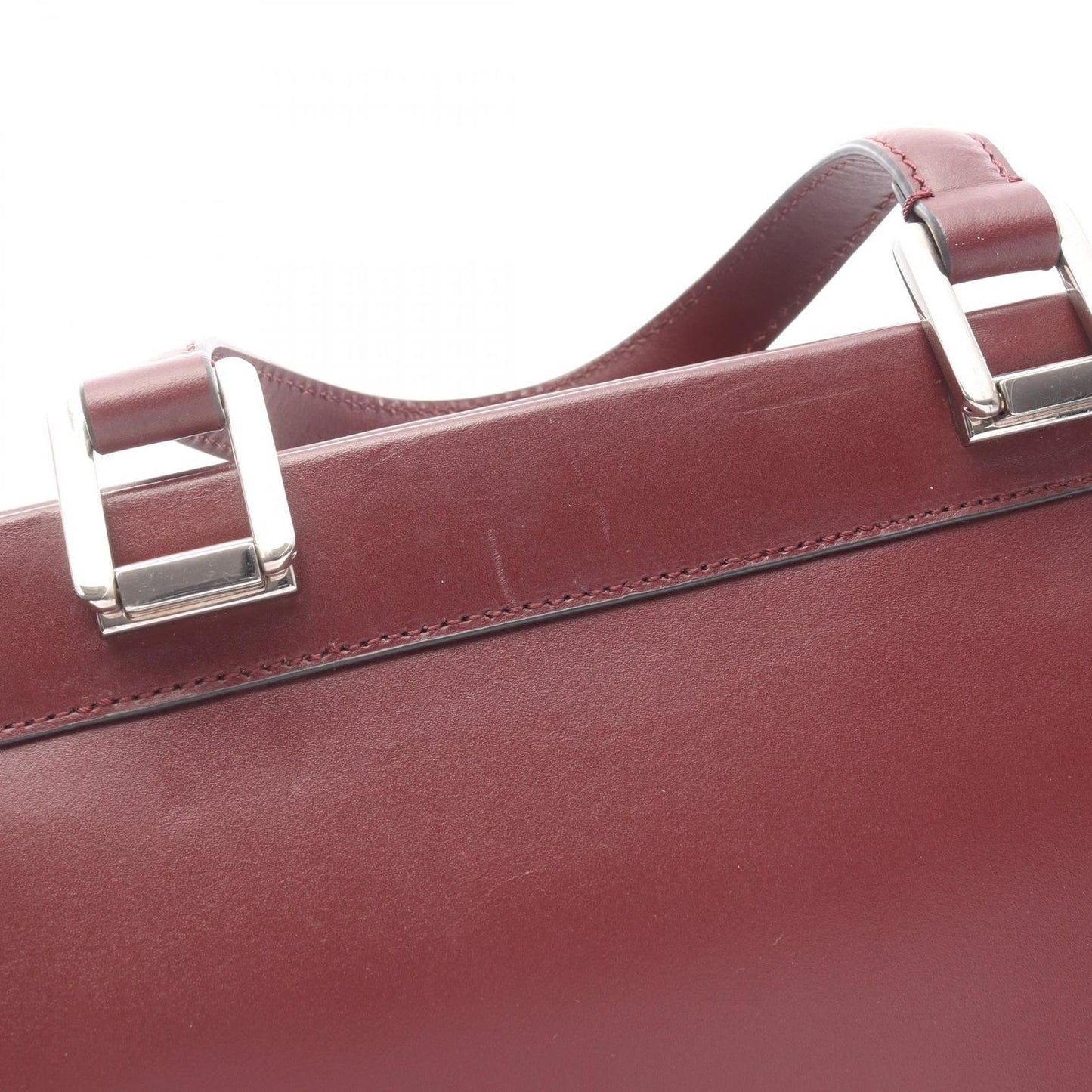 Gucci Handbag Zumi Top Handle 2-Way Wine Red Leather — view 9