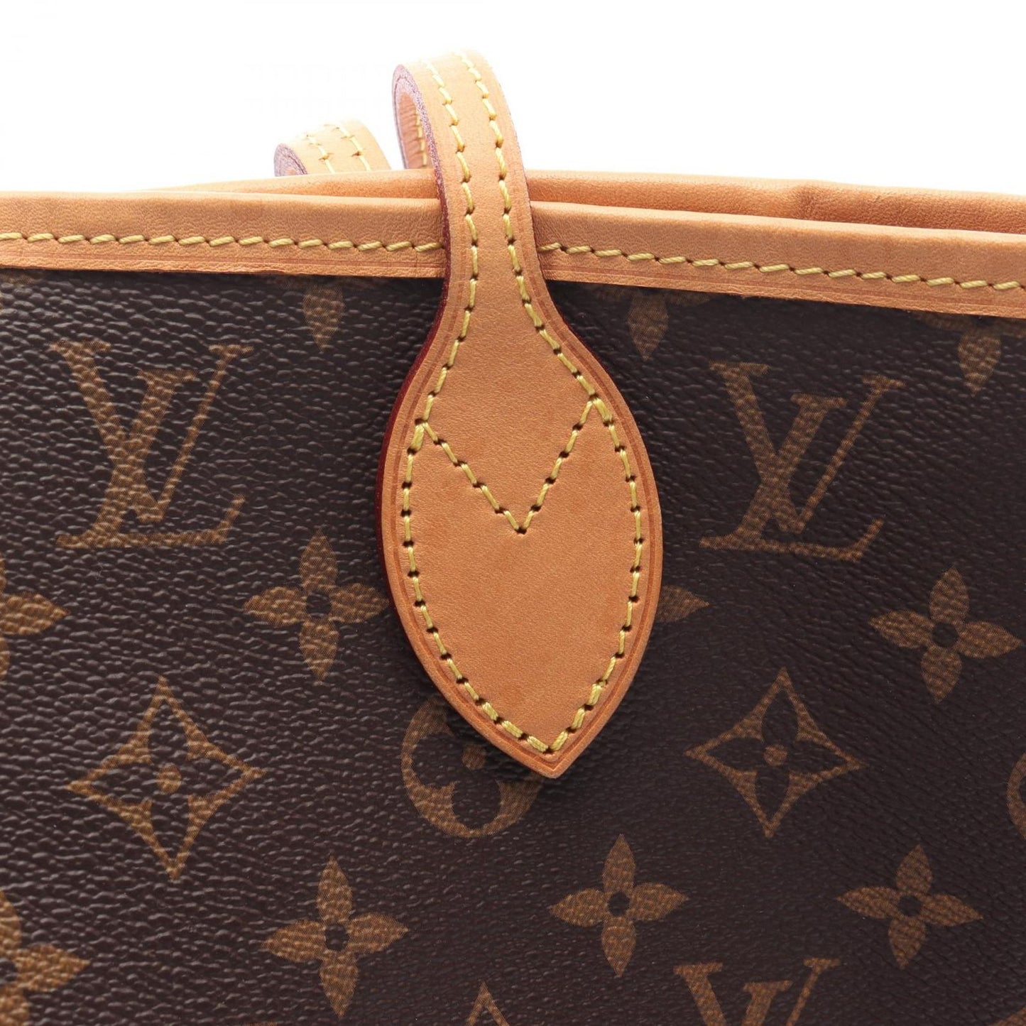 Louis Vuitton Tote Neverfull MM Monogram Pivoine Canvas Leather — view 9